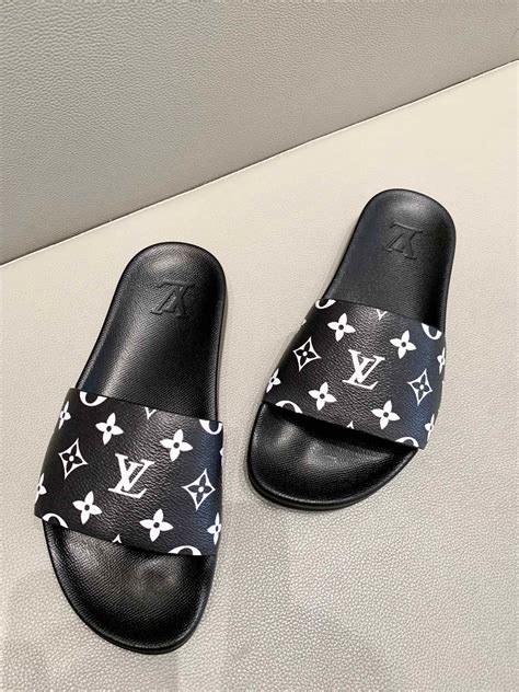 louis vuitton slides dupes|louis vuitton jean slide.